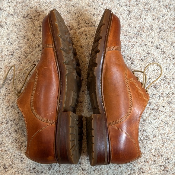 Frye – James Bal Lug Oxford Lace Up Cap Toes Shoes - Picture 10 of 15